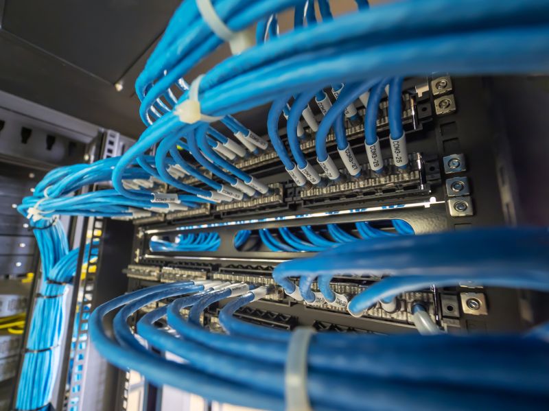 Ethernet Cable Installation detail