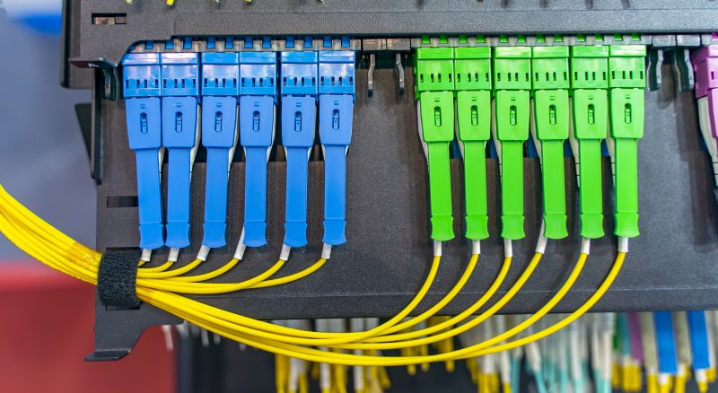 Fiber Optic Cable Installation detail