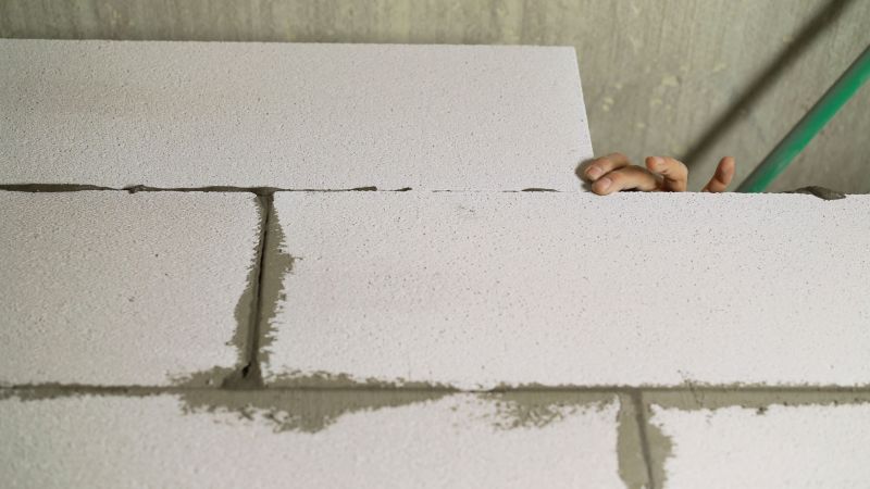 Concrete Blocks Installation