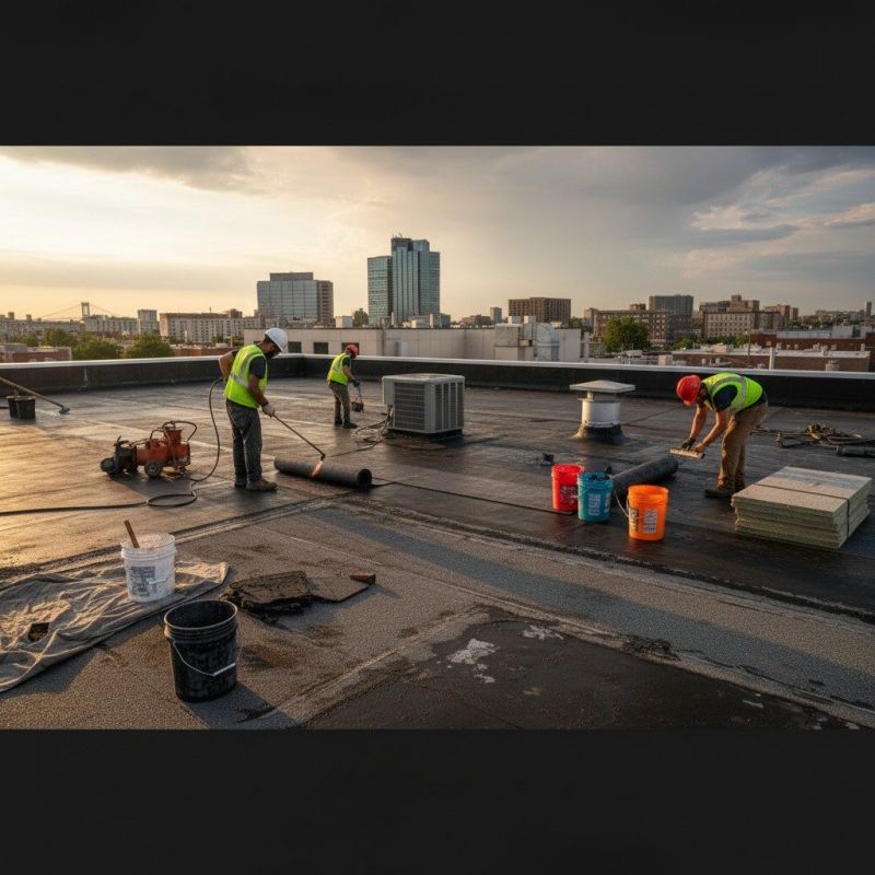 Flat Roof Installation