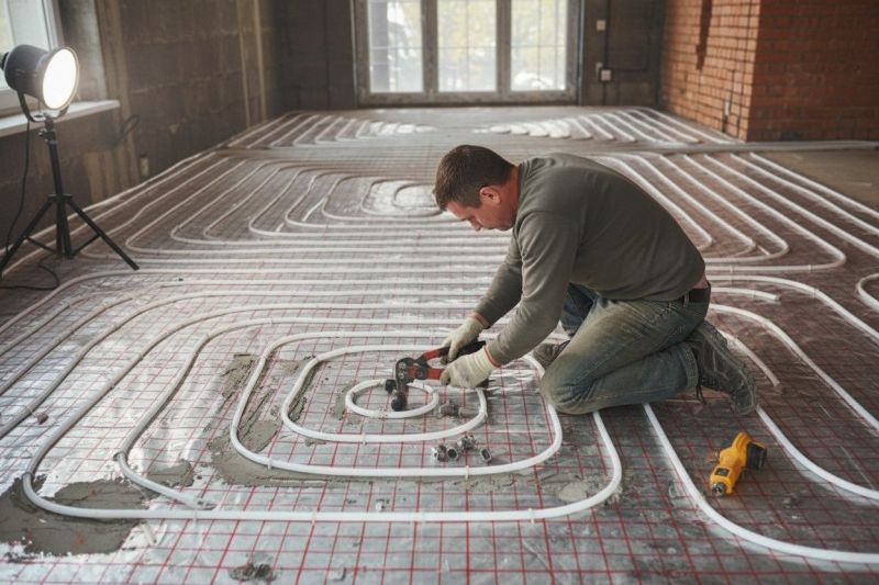 Panel Heating Installation