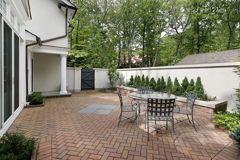 Patio Brick Installation